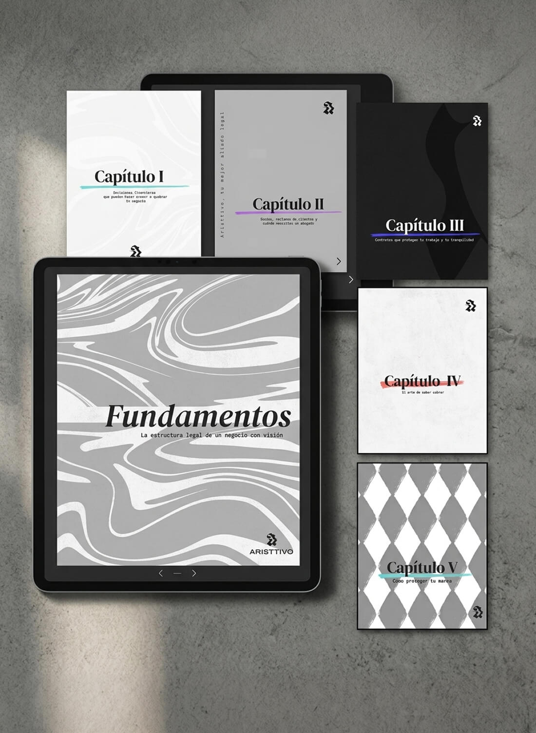 Previsualizacion del Kit legal: ebook + plantillas de contratos para emprendedores